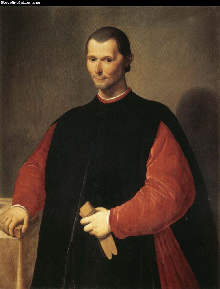 Santi Di Tito Portrait of Niccolo Macchiavelli